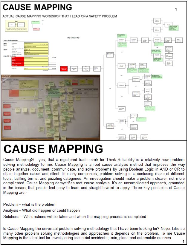 Cause Mapping Training