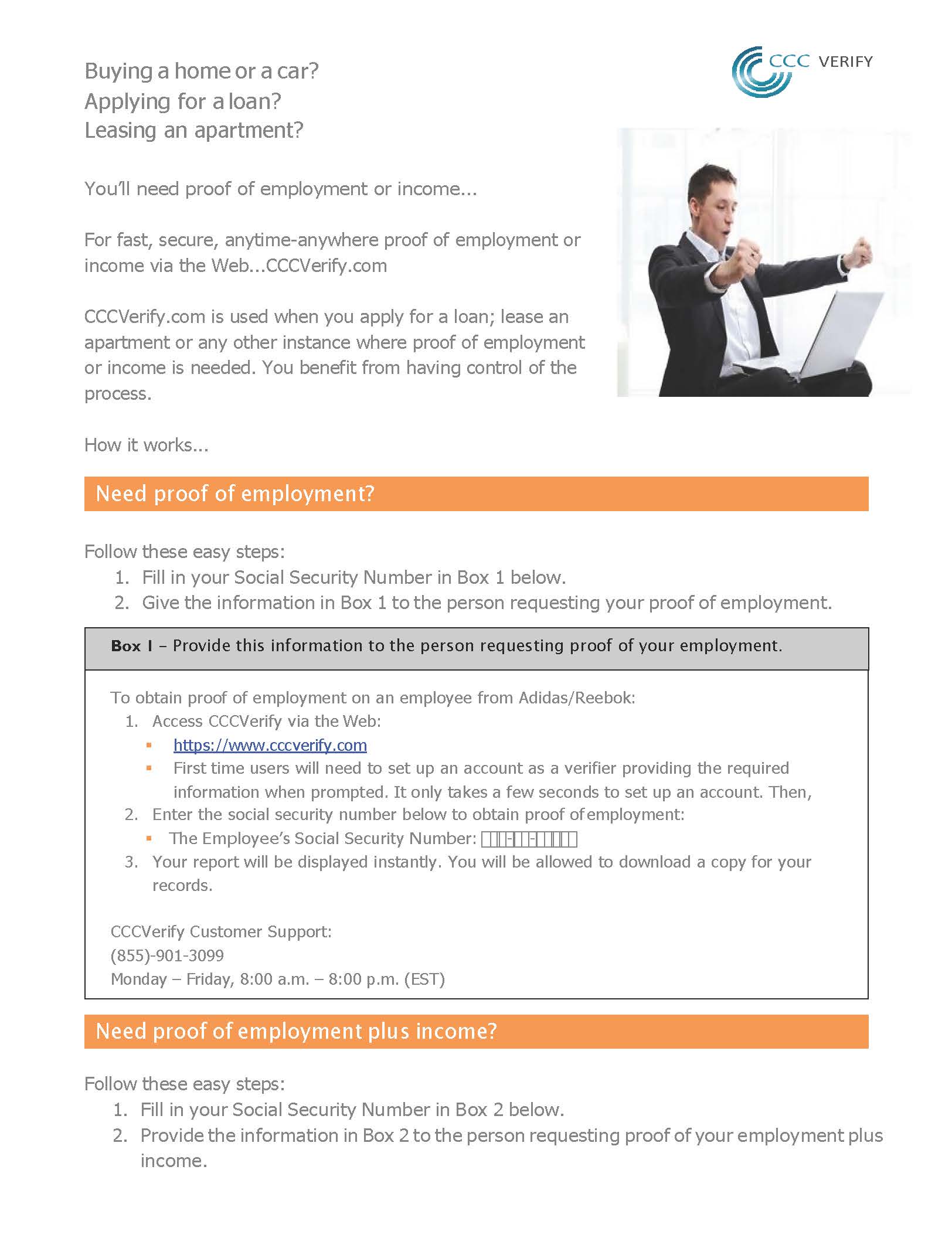 Reference Letter - Adidas - CCC Verify