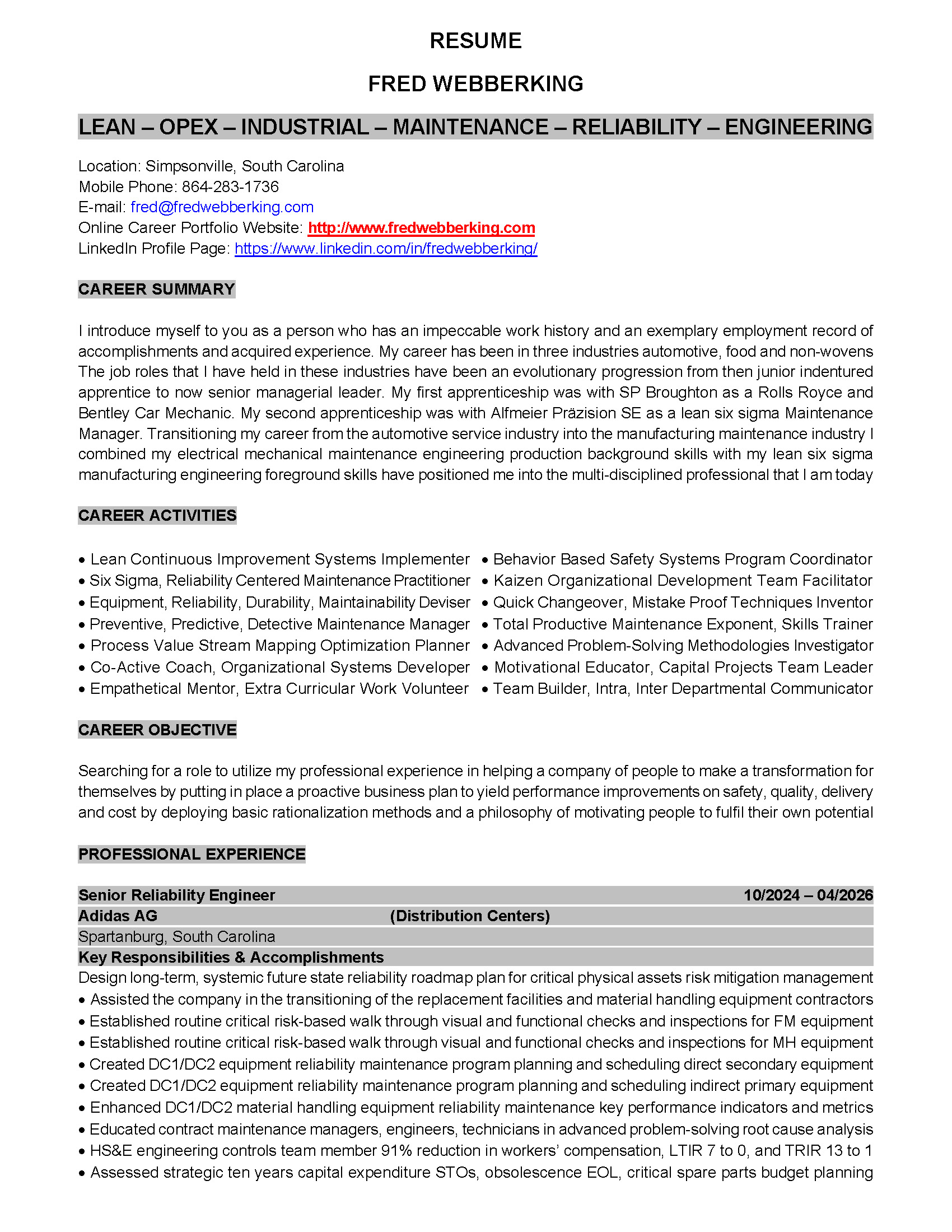 Fred Webberking_Resume