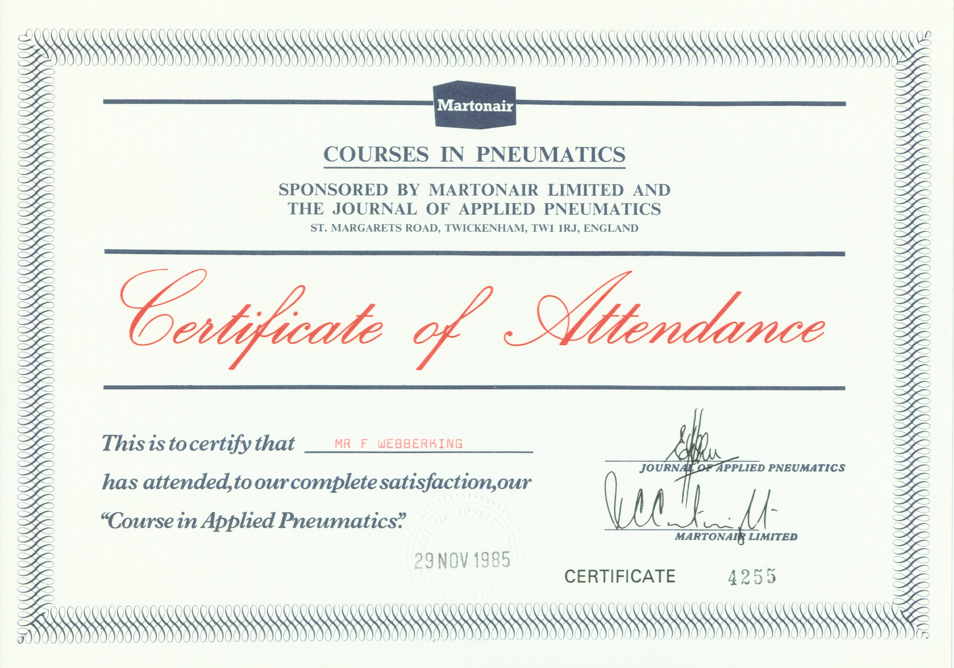 Certificate 28