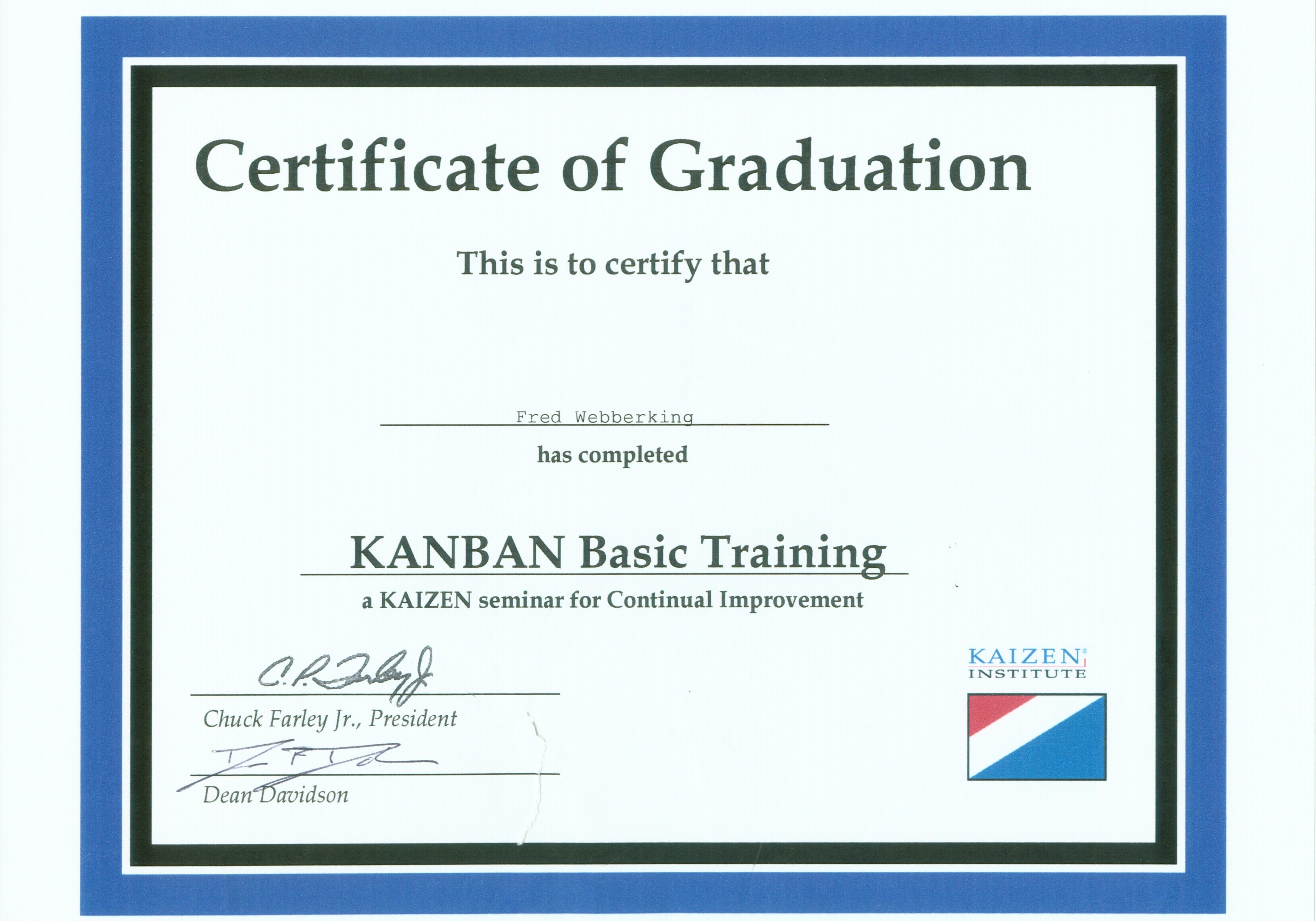 Certificate 39